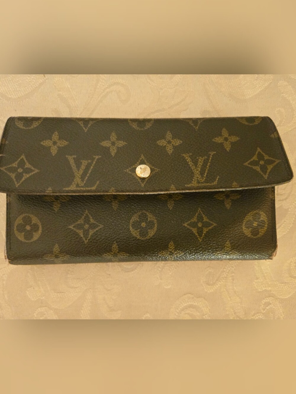Louis Vuitton Womens Monogram Canvas Wallet - Brown - Picture 2 of 14